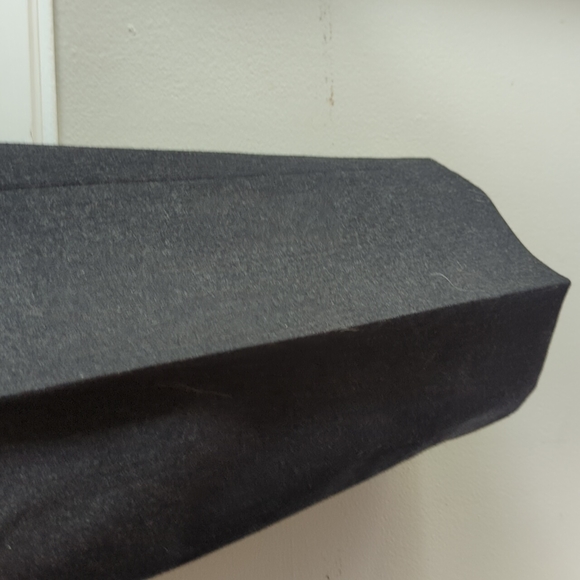 Vintage EAGLE Dark Grey Wool Dress Pants 38X32 - Picture 2 of 7